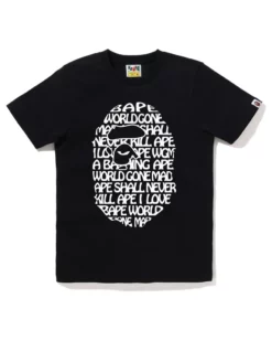 Text Ape Head Tee