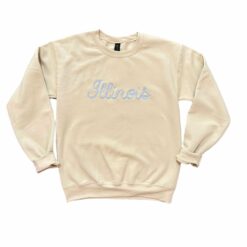 embroidered sweatshirt