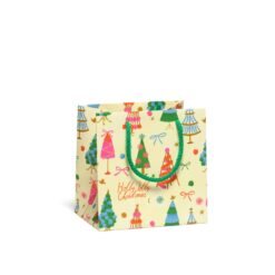 festive holiday gift bag mini