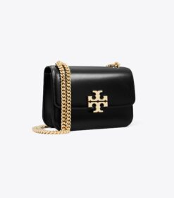 Eleanor Small Convertible Shoulder Bag - Black