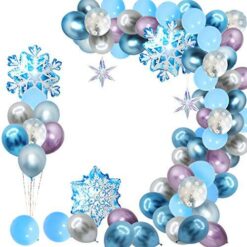 90pcs-snowflake-balloon-garland-arch-kit-for-winter-wonderland-christmas