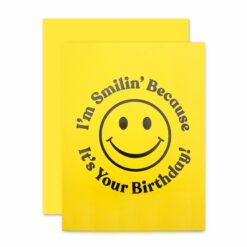 Happy Birthday Greeting Card