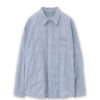 블루 크링클 셔츠
