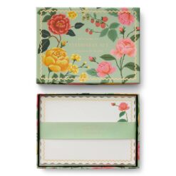 vintage floral stationery collection