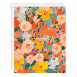 red-orange-floral-thank-you
