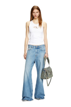 Tank top with cut-out Oval D logo