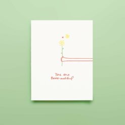 Handcrafted Letterpress Greeting Card