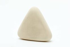 white vinyl triangle eraser