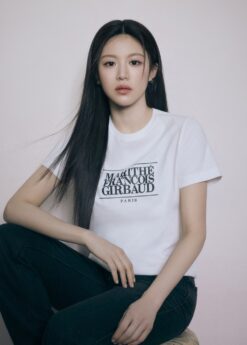 W CLASSIC LOGO TEE white