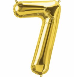 Large Gold Number Balloon 34 Inch