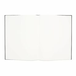 large black guest sketch book
