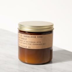 Sandalwood Rose Scented Candle 12.5 oz