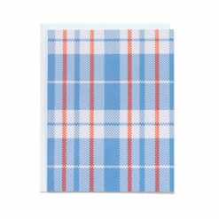 multi-color patterned card