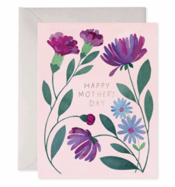 lavender blossom holiday greeting