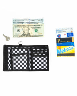 Checkerboard Retro Wallet