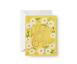 baby welcome card