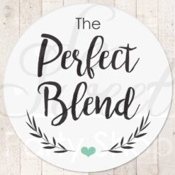 Wedding Coffee or Tea Favor Sticker Set