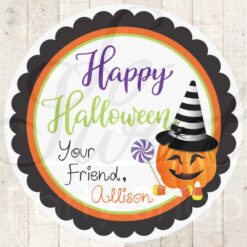 Halloween Favor Stickers Set