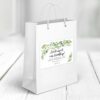 thank you stickers greenery leaves set of 12