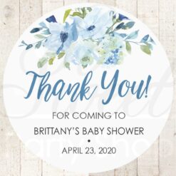 Baby Shower Favor Stickers Set