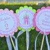 Princess Theme Beverage Wraps Set of 10
