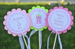 Princess Theme Beverage Wraps Set of 10