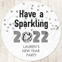 New Year's Eve Confetti Sticker Set
