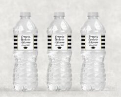 Personalized Water Bottle Labels Set of 12