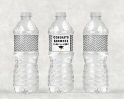 personalized water bottle labels set of 13