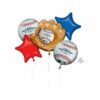 sports balloon bouquet foil mylar