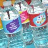 Art Party Water Bottle Wraps Set of 10
