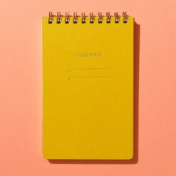 Task Planner Notebook Mustard